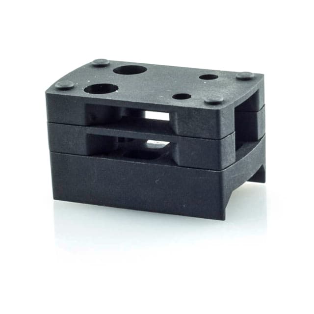 Shield Sights Aluminum Picatinny Red Dot Sight Mount with Triple Height Spacers Black