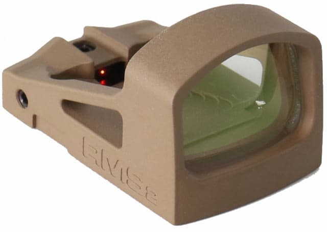 Shield Sights Compact Reflex Mini Red Dot Sight 2.0 4 MOA Dot Reticle RMS2-4MOA Glass Lens FDE