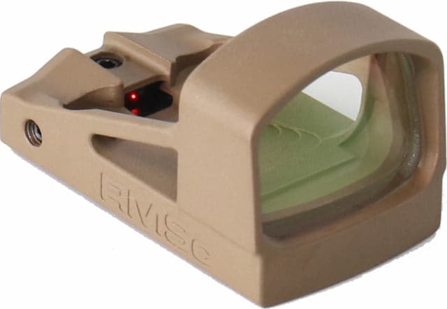 Shield Sights Compact Reflex Mini Red Dot Sight 4 MOA Dot Reticle RMSC-4MOA Glass Lens FDE