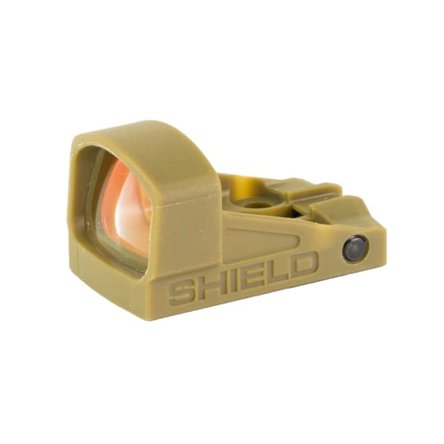 Shield Sights Compact Reflex Mini Red Dot Sight 8 MOA Dot Reticle RMSx-8MOA Glass Lens FDE