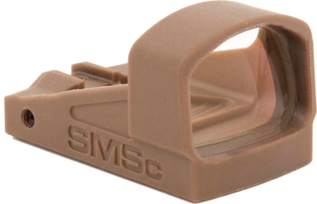 Shield Sights Compact Shield Mini Red Dot Sight 4 MOA Dot Reticle SMSC-4MOA Glass Lens FDE