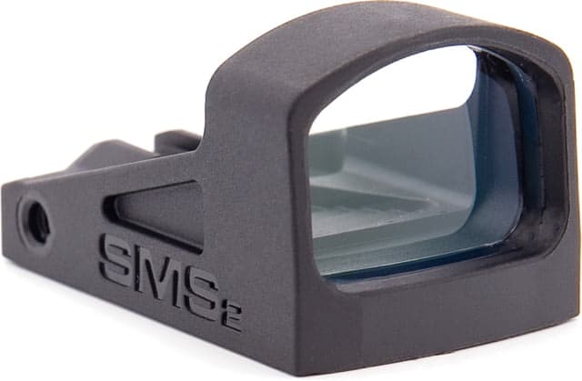 Shield Sights Shield Mini Red Dot Sight 2.0 4 MOA Dot Reticle SMS2-4MOA Polymer Lens Black