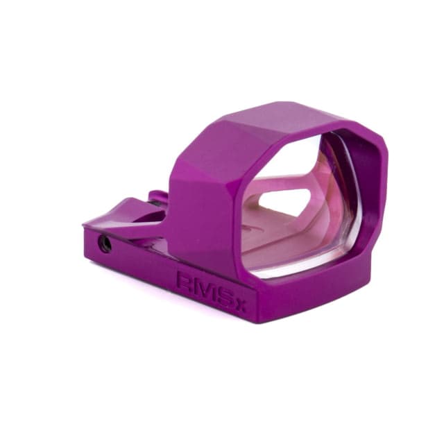 Shield Sights Glass Edition XL Mini Reflex Red Dot Sight 1x Violet 4 MOA Dot Reticle