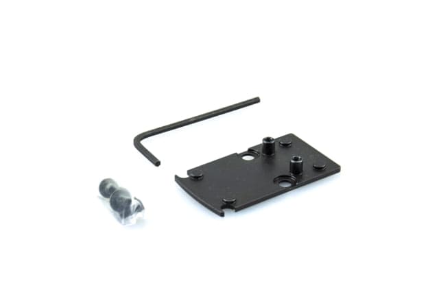Shield Sights SMS/RMS Mounting Plate fits any RMR cut slide without RMS screw posts Black