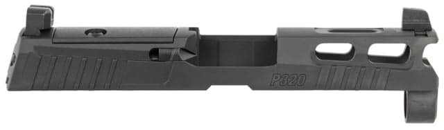 SIG SAUER Pro-Cut Slide Assembly w/X-Ray3 Day/Night Suppressor Sights P320 Sub-Compact/XCompact 9mm Luger 3.9 in Barrel Optic Ready Nitron Stainless