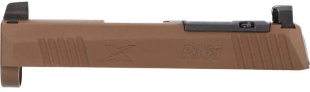 SIG SAUER P365X Slide Assembly 9mm Luger w/X-Ray3 Day/Night Sights Micro-Optic Ready 3.1in Barrel PVD Stainless Steel Coyote Brown