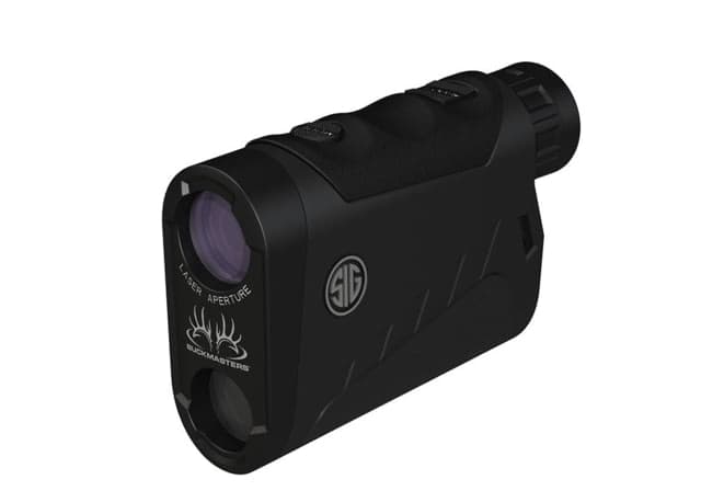 SIG SAUER Buckmasters 6x22mm Laser Rangefinder 1500 Red Illuminated Display Black Small