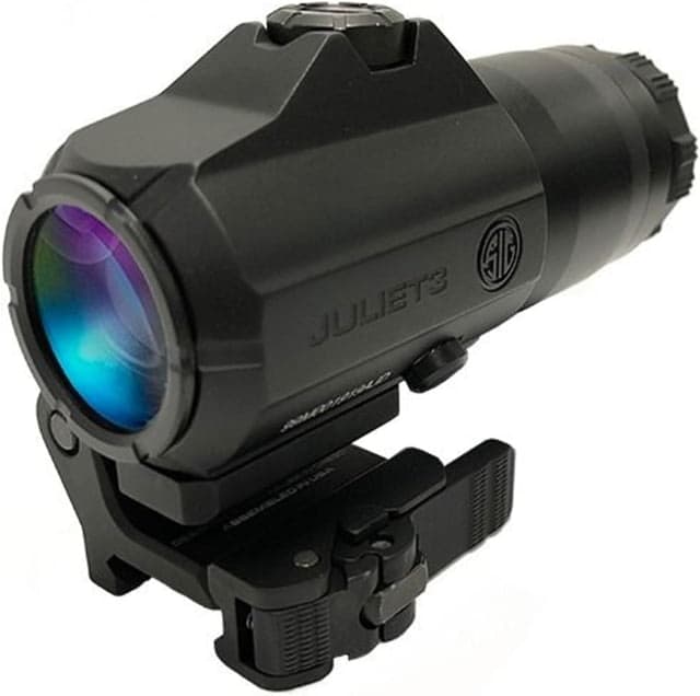 SIG SAUER Juliet3 Magnifier 3x24mm Powercam QR Mount With Spacers Black Medium