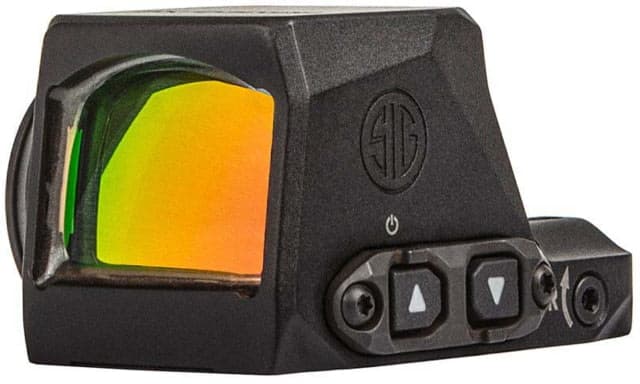 SIG SAUER Romeo-X Compact Open Reflex Red Dot Sight 1x24mm 3 MOA Dot Circle and Dot Black