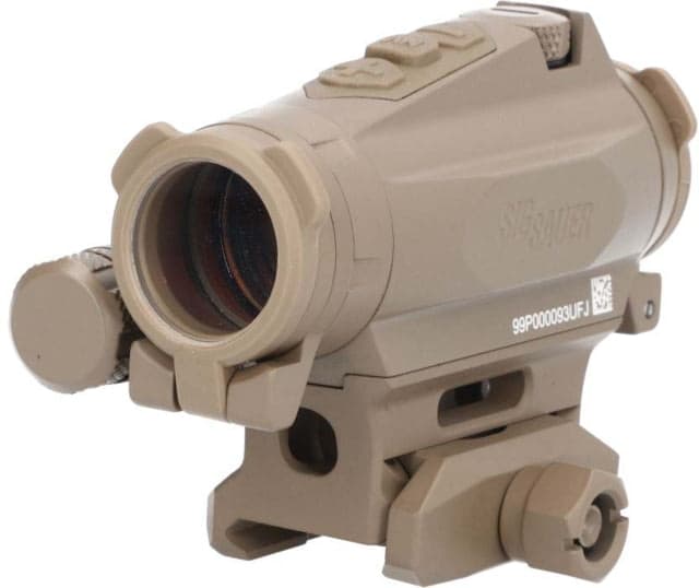 DEMO SIG SAUER Romeo 4XT-PRO 1x20mm Reflex Red Dot Sight Ballistic Circle Dot Flat Dark Earth