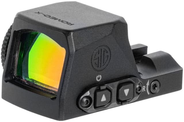 SIG SAUER Romeo-X Pro 1x Reflex Red Dot Sight 6 MOA Dot Reticle Black