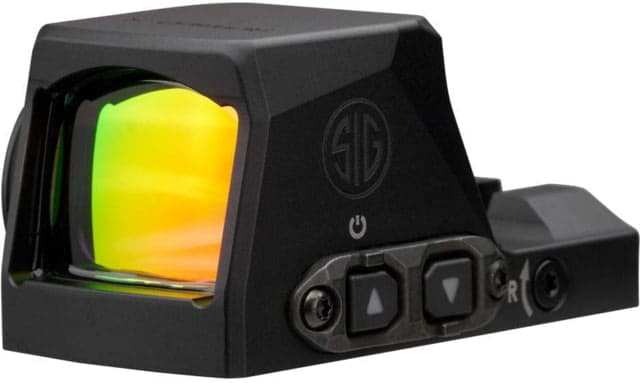 SIG SAUER Romeo-X Pro Reflex Red Dot Sight 1x24mm 3 MOA Dot 6 MOA Dot Circle and Dot Black
