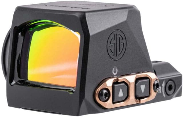 SIG SAUER Romeo-X ROSE Compact 1x24mm Red Dot Sight 2 MOA Red Dot / 32 MOA Circle Black/Rose Gold