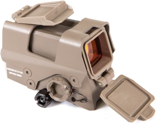 SIG SAUER Romeo8T Red Dot Sight Ballistic Circle Dot 1x38 mm 0.5 MOA ADJ CR123A Hex Bolt Mount Shroud FDE