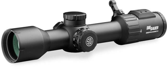 SIG SAUER Sierra6BDX 2-12x40mm Rifle Scope 30mm Tube Second Focal Plane Black BDX-R2 Digital Reticle MOA