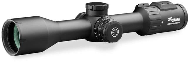 SIG SAUER Sierra6BDX 3-18x44mm Rifle Scope 30mm Tube Second Focal Plane Black BDX-R2 Digital Reticle MOA