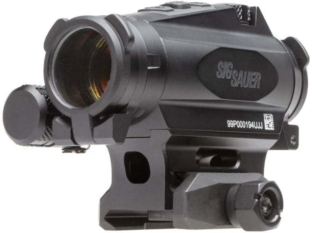 SIG SAUER Romeo 4XT-PRO 1x20mm Reflex Red Dot Sight Ballistic Circle Dot Black