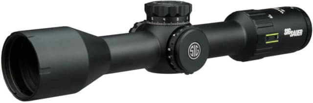 SIG SAUER Whiskey 6 Rifle Scope 3-18X Magnification 44MM Objective 30MM Main Tube First Focal Plane MRAD Milling Hunter 2.0 Reticle Matte Finish Black