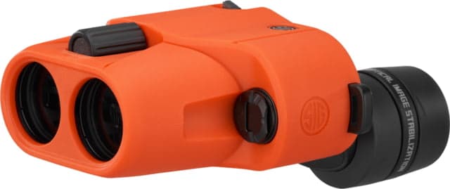 SIG SAUER Zulu6 HDX OIS 10x30mm Schmidt-Pechan Prism Marine Binocular Orange