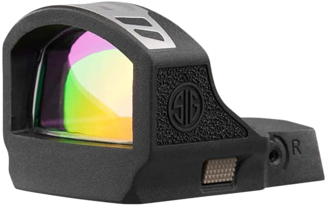 SIG SAUER Romeo-RS Pro 1x31mm Reflex Red Dot Sight 6 MOA Green Dot Reticle Black