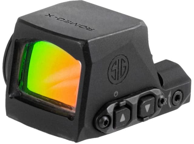 SIG SAUER Romeo-X Reflex Red Dot Sight 1x24mm 3 MOA Red Dot Black