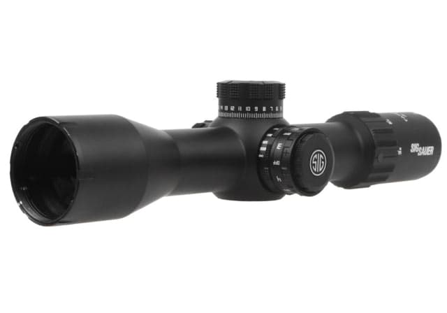 Sig Sauer Tango-Dmr 3-18x44mm 34mm Tube First Focal Plane Rifle Scope Black Mrad Milling 2.0 Reticle 0.1 Mrad