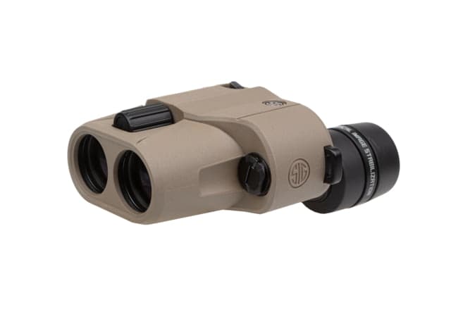 SIG SAUER ZULU6 HDX OIS 10x30mm Schmidt-Pechan Prism Binocular Rubberized FDE
