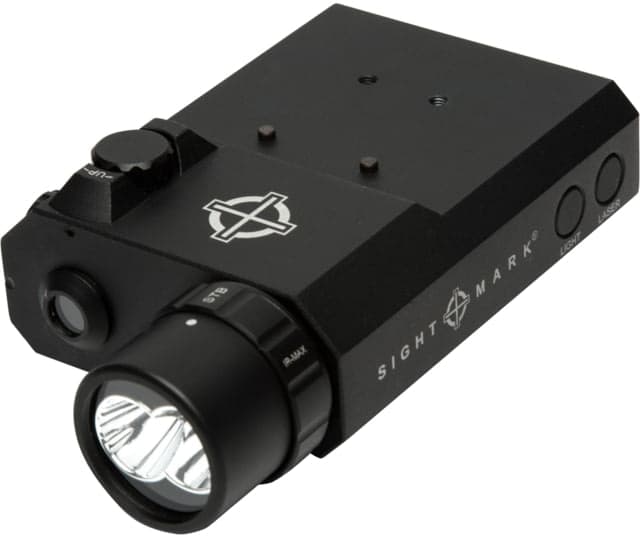 SightMark LoPro Laser/Light/IR Combo 300 Lumens Picatinny Rail Mount Black Green Laser 5mW 520nM Wavelength