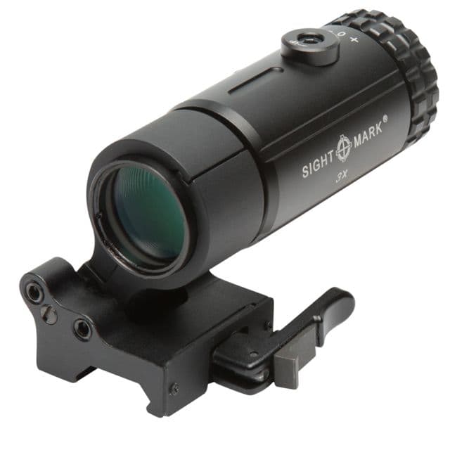 SightMark T-3 Magnifier with LQD Flip to Side Mount Black