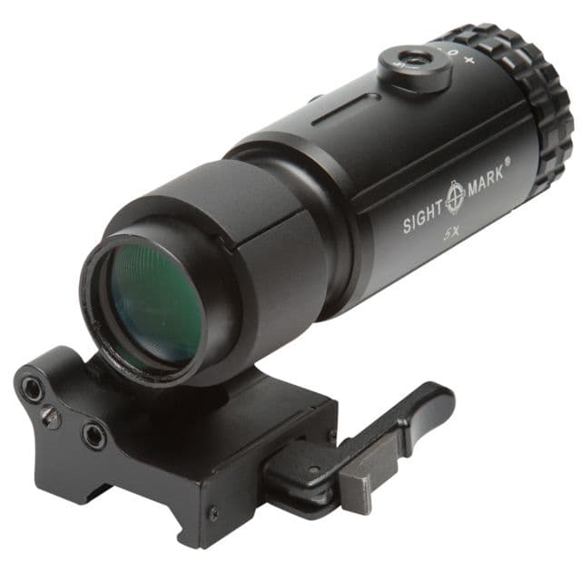 SightMark T-5 Magnifier with LQD Flip to Side Mount Black