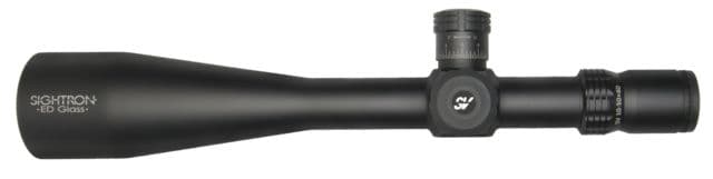 Sightron SVSS Rifle Scope 10-50x60mm 34mm Tube Second Focal Plane Target Dot .1 MOA Reticle Black