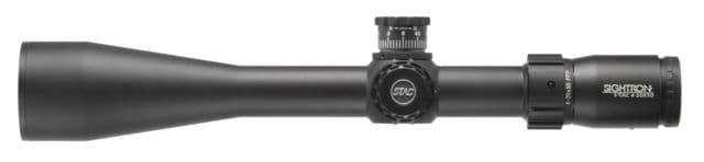 Sightron S-Tac Rifle Scope 4-20x50mm 30mm Tube First Focal Plane Mil Hash Reticle Black