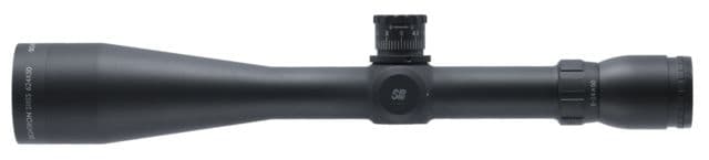 Sightron Rifle Scope Sightron SIII 30mm 6-24 Zero Stop First Focal plane Mil Dot Black 6-24x50