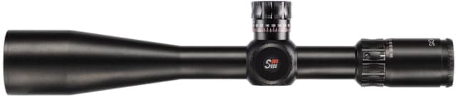 Sightron SIII PLR Rifle Scope 6-24x50mm 30mm Tube SFP Mil-Hash Reticle Satin Black