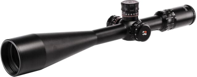 Sightron SIII PLR Rifle Scope 10-50x60mm Zero Stop MOA-2 24X IR Reticle Black Medium