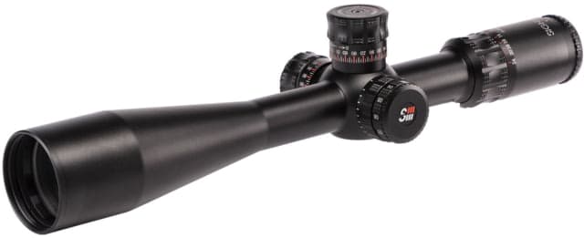 Sightron SIII PLR Rifle Scope 6-24x50mm Zero Stop Mil-Hash Reticle Black Medium