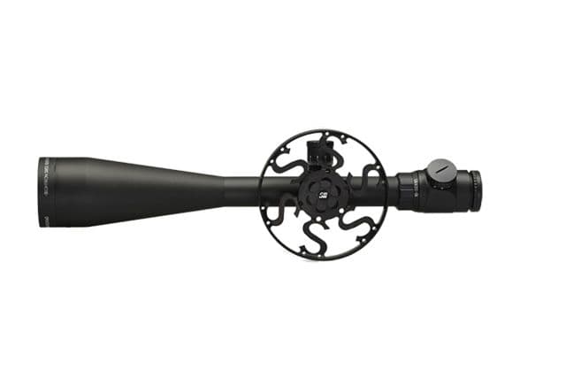 Sightron 10-50x60mm SIIISS Field Target Rifle Scope 30mm Illuminated Mil-Hash Reticle Matte Black