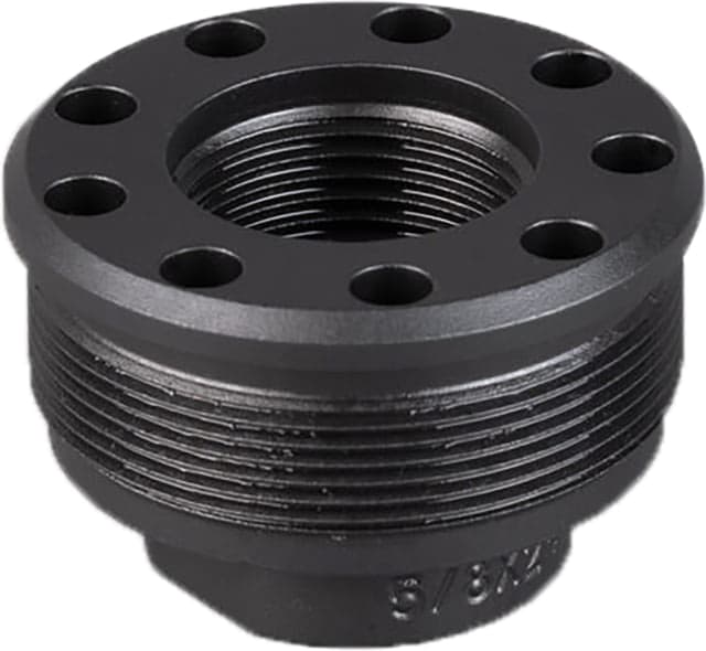 SilencerCo Alpha Direct Thread Mount Fits M18X1 Black