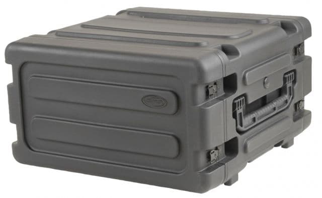 SKB Cases 4U Shock Mount - Rack Wth Wheels And Handle