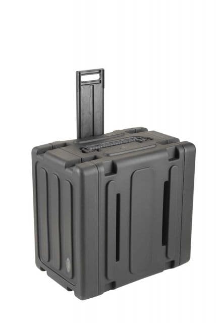 SKB Cases 6U Shock Mount - Rack Wth Wheels And Handle