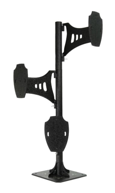 Skull Hooker Trophy Tree Shoulder Pedestal Mount Black