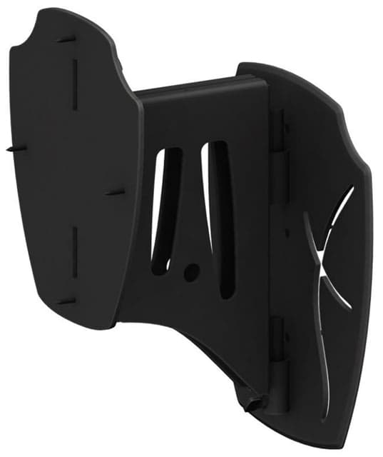 Skull Hooker Large Shoulder Mount Black