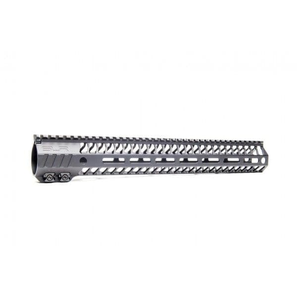 SLR inch HELIX M-LOK .308 Low Profile Handguard w/Full Top Rail Black