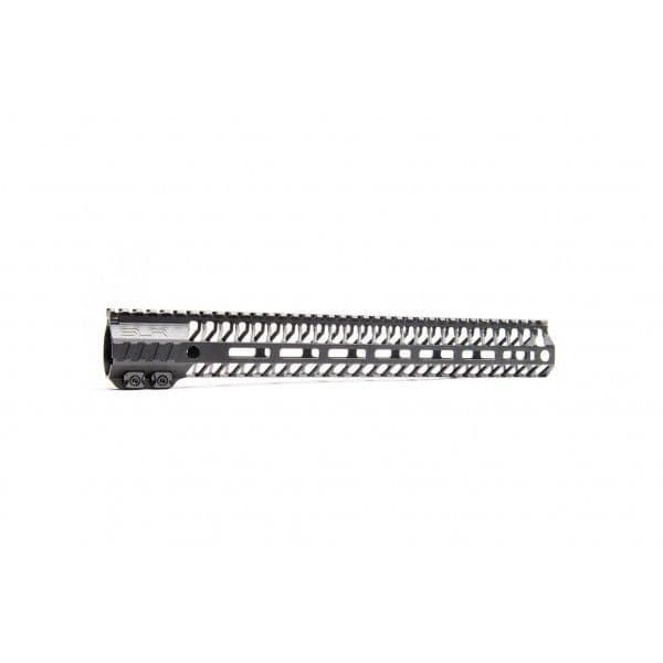 SLR inch HELIX M-LOK 5.56 Handguard w/Full Top Rail Black
