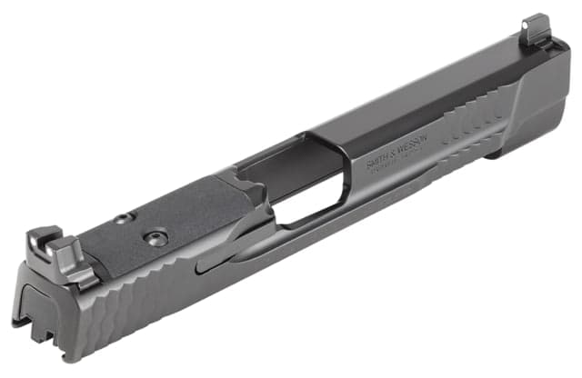 Smith & Wesson Slide Assembly Black Optic Ready/Serrated Slide