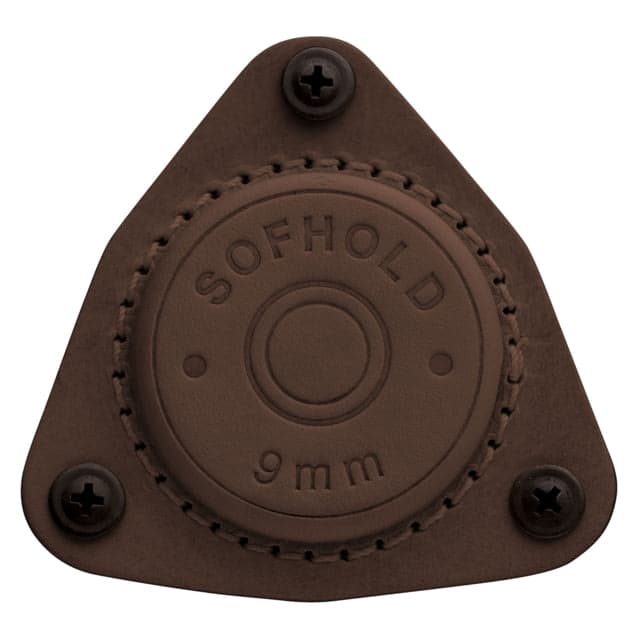 SofHold 9MM Bullet Gun Magnet Mount 1 Pack Rustic
