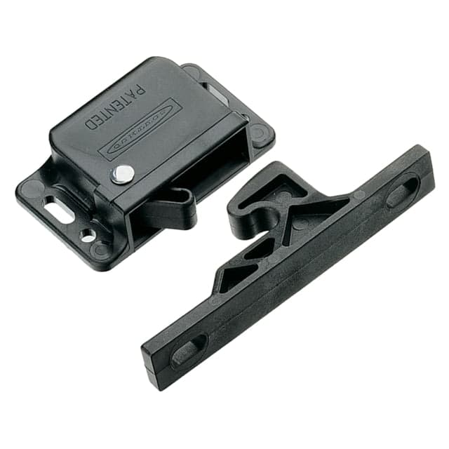 Southco Grabber Catch Latch - Side Mount - Black - Pull-Up Force 22N 5lbf