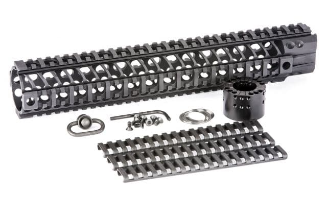 Spikes Tactical LW BAR2 Quad Rail 13.2in Black