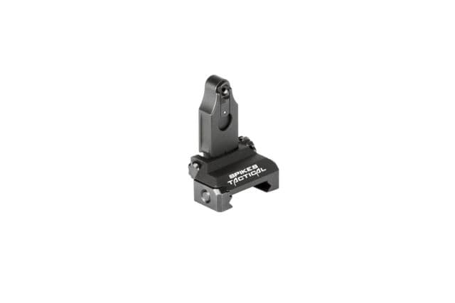 Spikes Tactical Top Mounted Deployable Rear Sight Black