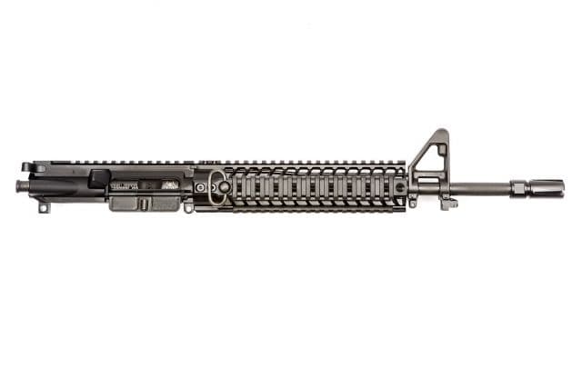 Spikes Tactical Upper 5.56 14.5in 16in OAL Midlength Lightweight LE w/9in SAR3 Rail w/ Vortex FH